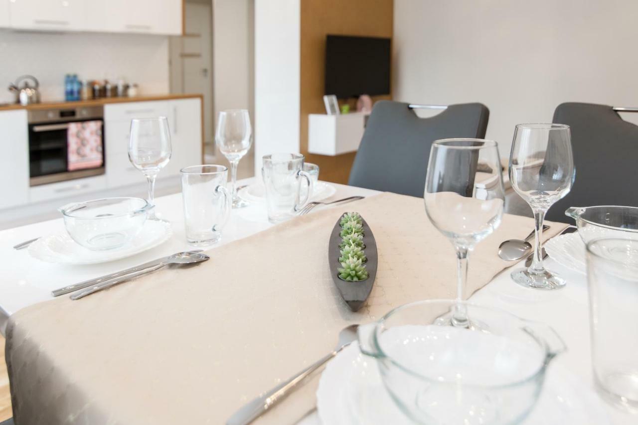Apartament Exclusive Centrum Bialystok Bagian luar foto