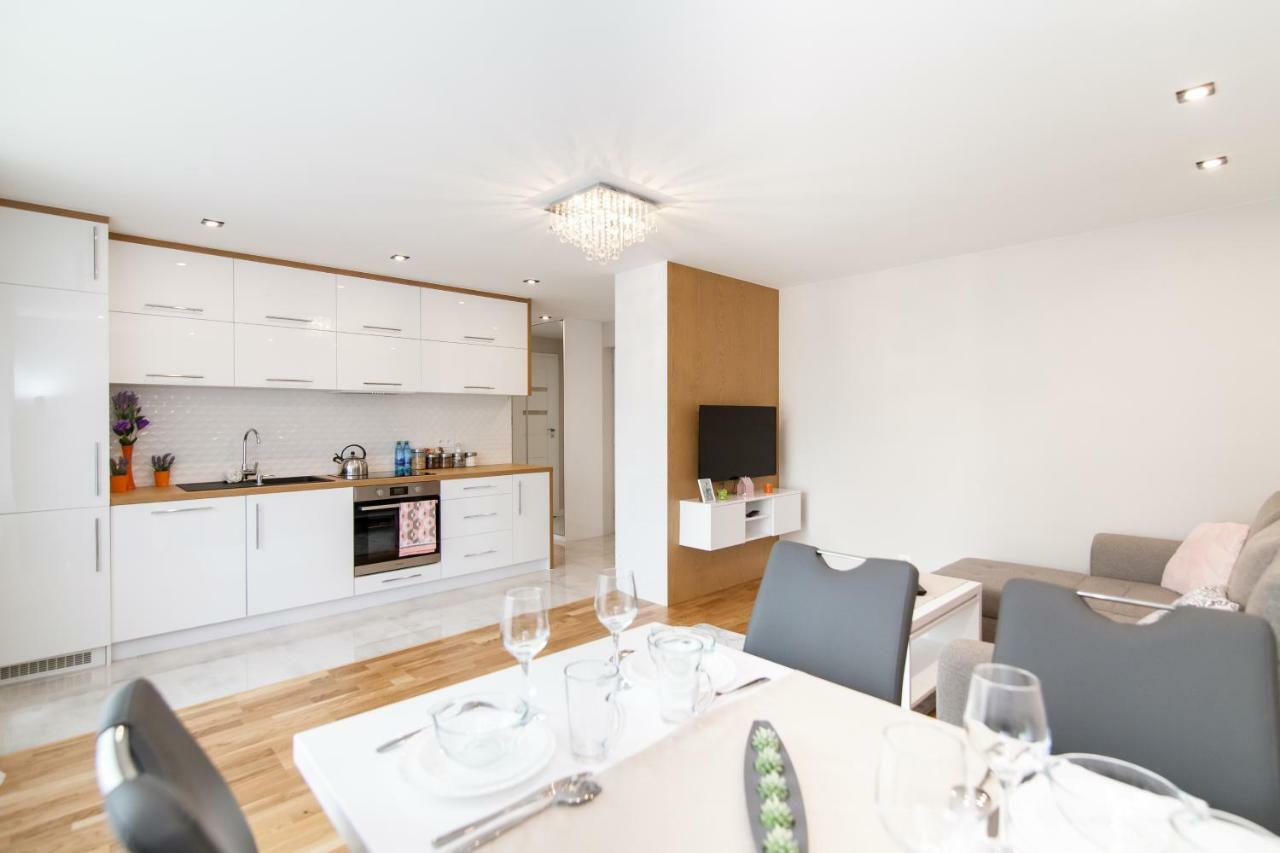Apartament Exclusive Centrum Bialystok Bagian luar foto